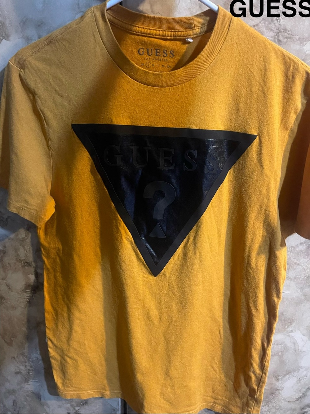 Guess Shirt Yellow Small